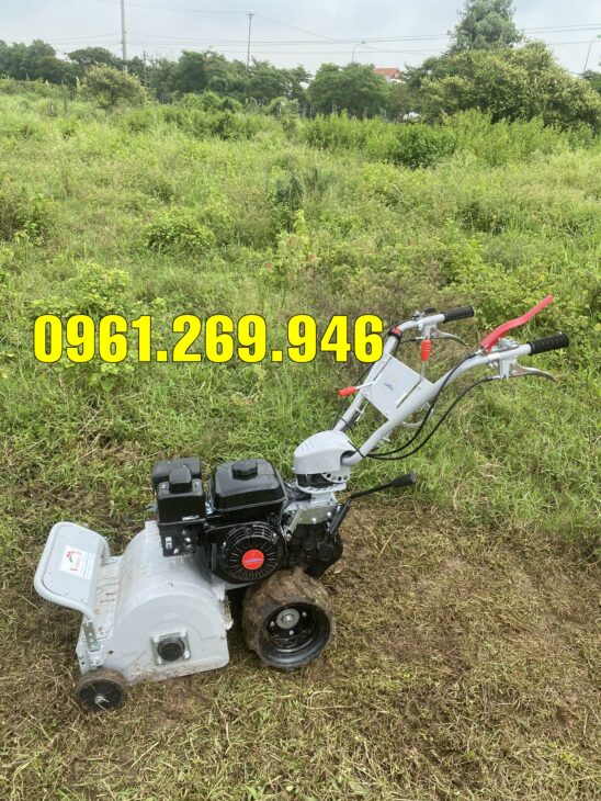 Máy cắt cỏ trục băm Kawasaki VMTB70R mẫu mới cải tiến hộp số 2 tiến 1 lùi