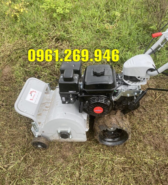 Máy cắt cỏ trục băm Kawasaki VMTB70R mẫu mới cải tiến hộp số 2 tiến 1 lùi