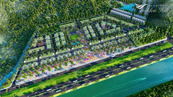 Biệt thự, Villa, Villa Shop dự án Flamingo Golden Hill – Khu du lịch, nghỉ dưỡng đẳng cấp