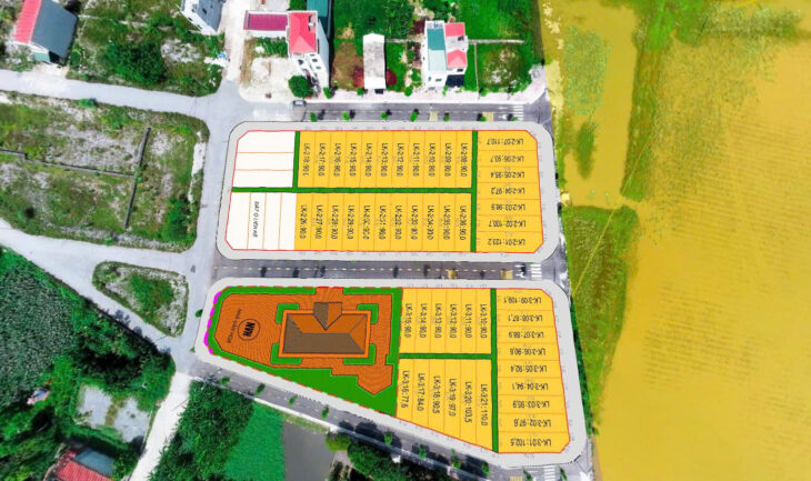 Còn lô góc đẹp đất đấu giá thôn Doãn – TX Duy Tiên, tỉnh Hà Nam gần Sun urban City giá 19-26tr/m2