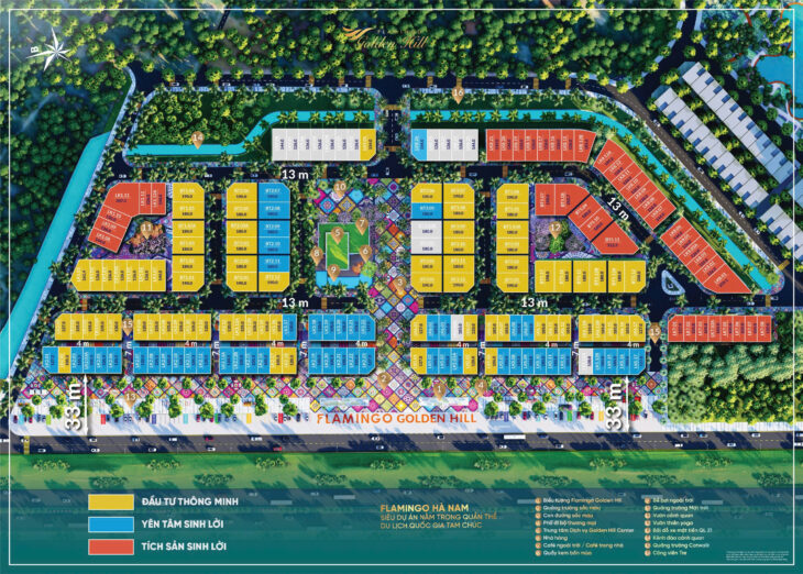 ????Dư án Flamingo Golden Hill Hà Nam ????Nhận bàn giao và kinh doanh ngay – Cdt cam kết thuê lại lên