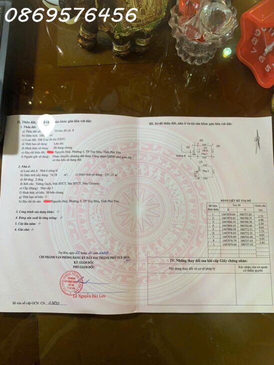 BÁN NHÀ TẠI P9, TUY HOÀ, PHÚ YÊN