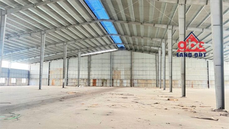 xưởng sản xuất, kho bãi cho thuê phục vụ nhiều ngành nghề, kết cấu kiên cố
