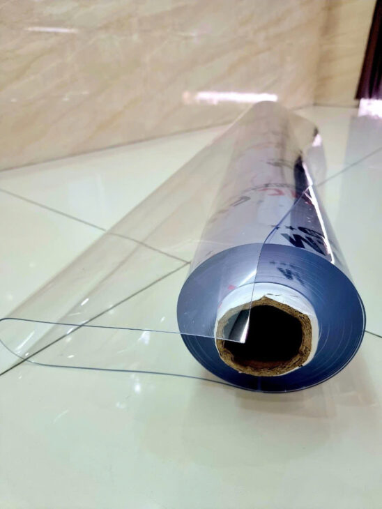 Màng pvc trong suốt giá tốt tại kho bên em