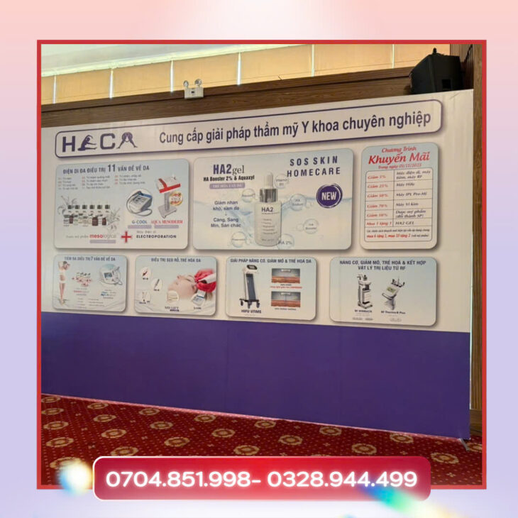 thi công backdrop tại cần thơ