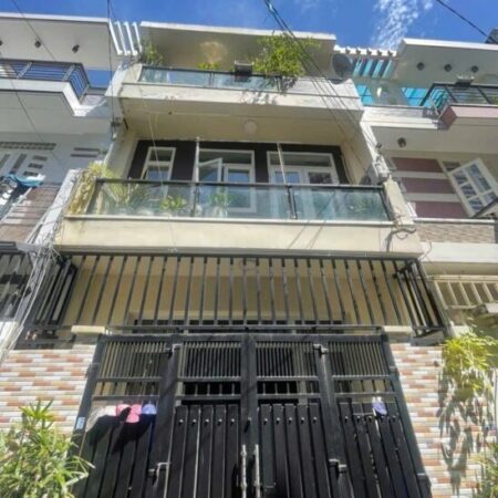 Nhà 3 tầng đường HIỆP THÀNH 13 (HT13), phường Hiệp Thành, Q12, dt 50m2 (5mx10m) Hẻm 6m thông Giá