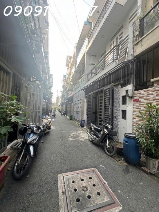 Nhà 3 tầng đường HIỆP THÀNH 13 (HT13), phường Hiệp Thành, Q12, dt 50m2 (5mx10m) Hẻm 6m thông Giá