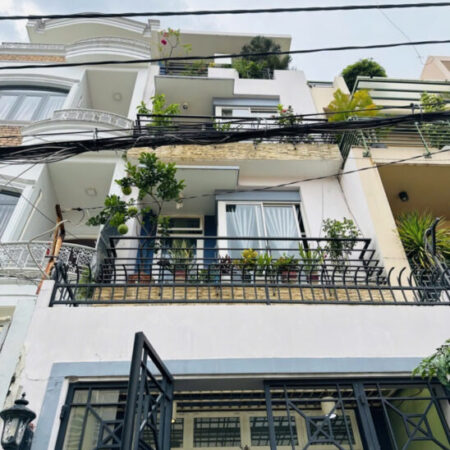 64M2 – HẺM XE HƠI VÔ NHÀ – NGUYỄN GIA TRÍ – PHƯỜNG 25 – QUẬN BÌNH THẠNH – 4 TẦNG.