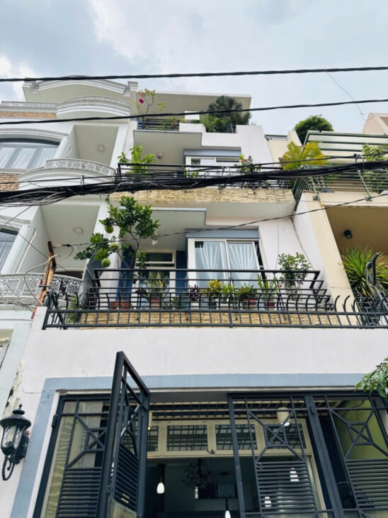 64M2 – HẺM XE HƠI VÔ NHÀ – NGUYỄN GIA TRÍ – PHƯỜNG 25 – QUẬN BÌNH THẠNH – 4 TẦNG.