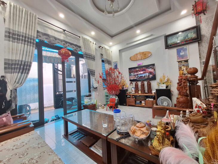3 TẦNG KIÊN CỐ, GẦN MẶT TIỀN HÀ HUY TẬP, THANH KHÊ, Ô TÔ ĐỖ SÁT NHÀ