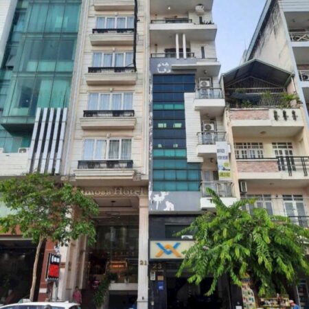 Bán tòa nhà MT Bạch Đằng, Tân Bình, hầm 8 tầng cách sân bay 400m