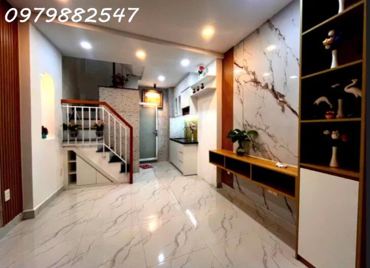 Bán nhà đẹp mới Bình Thạnh – KV Nguyễn Văn Đậu – Hoàng Hoa Thám – 4.8 tỷ –