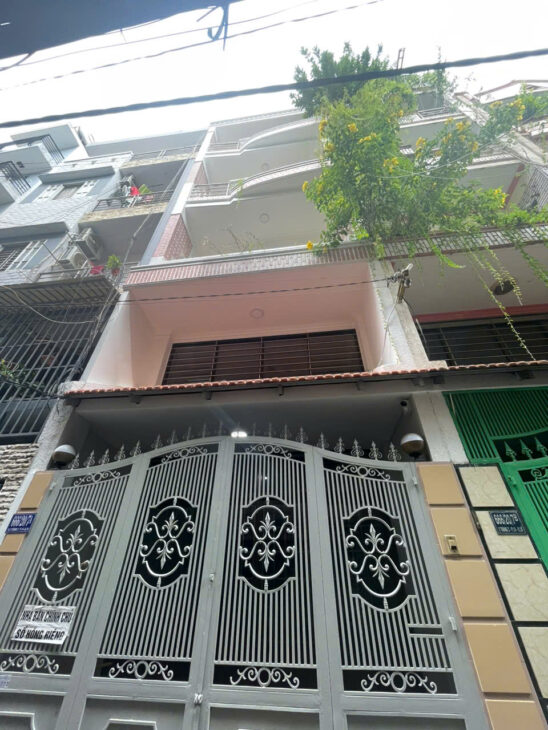 BÁN NHÀ 4 TẦNG, 56M2, NGÕ 3/2, QUẬN 10, GIÁ 11.8 TỶ – SỔ HỒNG