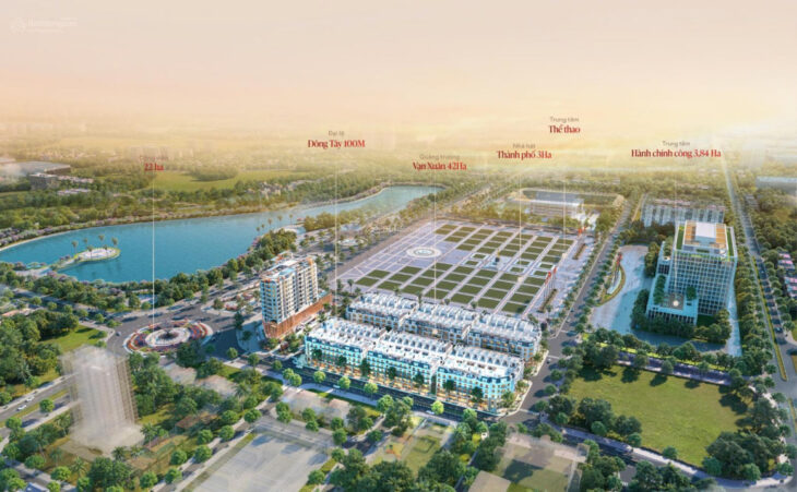 Shophouse trung tâm quảng trường thành phố Phổ Yên – Thái Nguyên