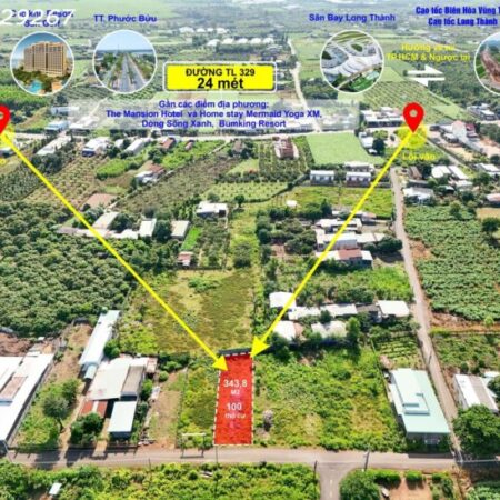 Chính chủ Bán Đất nền Bà Rịa Vũng Tàu 349,3 m2, vuông vức, sổ đẹp gần biển Chính chủ Bán Đất nền Bà Rịa Vũng Tàu 349,3 m2, vuông vức, sổ đẹp gần biển