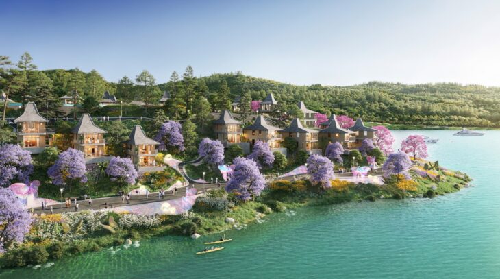 Sở hữu biệt thự mặt hồ Hòa Bình giá chỉ 4-6 tỷ full nội thất