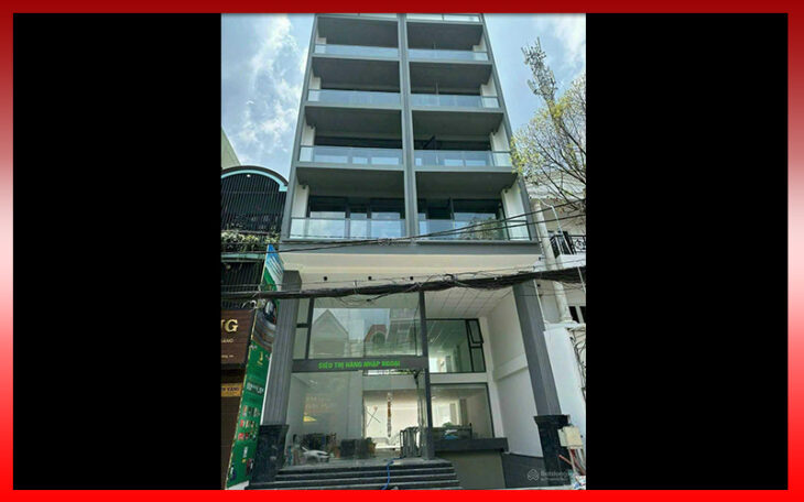 Cho thuê full toà nhà văn phòng mặt tiền cửa ngõ sân bay, hầm xe, thang máy
