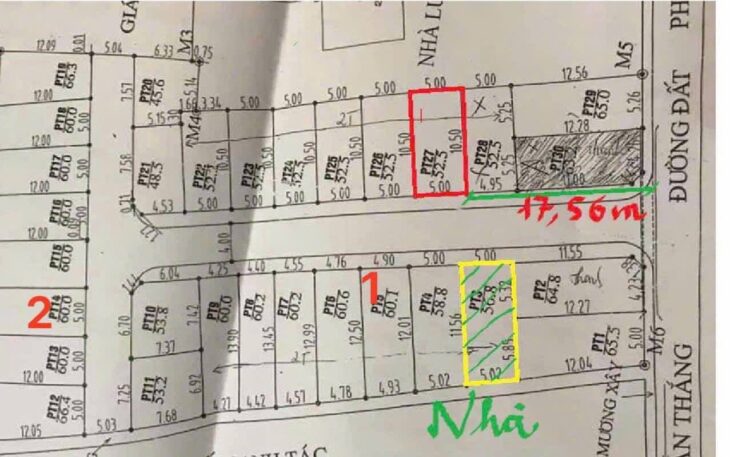 Bán nhà Phúc Tiến – Biên Giang giá 3.85 tỷ, diện tích 60m2, đất, mặt tiền 5m