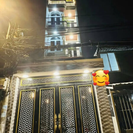 Nhà hẻm xe hơi đường Huỳnh Tấn Phát, 6 tầng, 8.88 tỷ