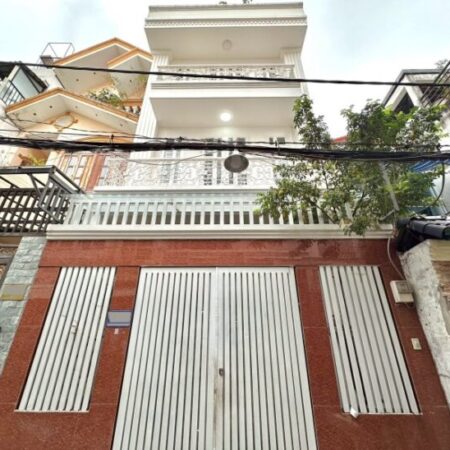 NHÀ SIÊU TO KHỔNG LỒ – TRUNG LAN – P12, TÂN BÌNH – 128M2 (5×26) A4 – 4 TẦNG MỚI – 11.3 TỶ.