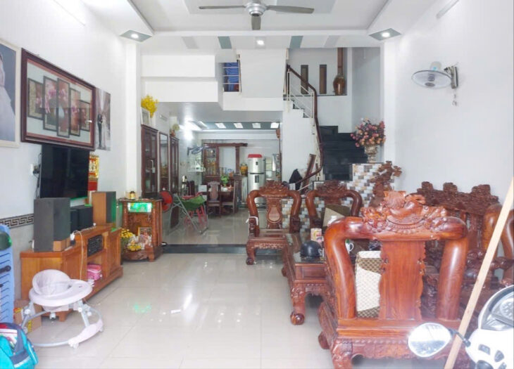 Bán Nhà HXH 8M Thông Kinh Doanh 75M2 Ngang 5M Hơn 7,6 Tỷ