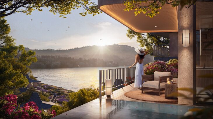 Sở hữu biệt thự mặt hồ Hòa Bình giá chỉ 4-6 tỷ full nội thất