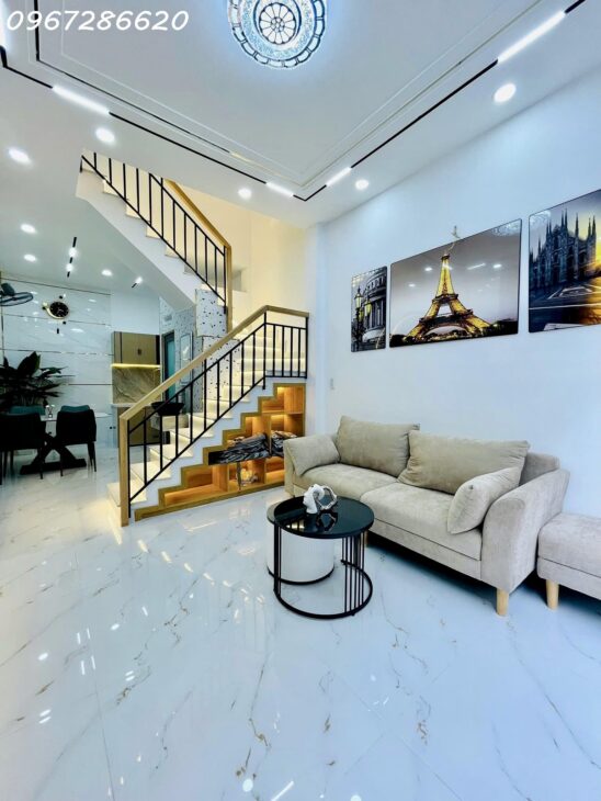 BÁN NHÀ ĐẸP 2 TẦNG, PHẠM VĂN CHIÊU, HXH, P9 GÒ VẤP, NHỈNH 4 TỶ