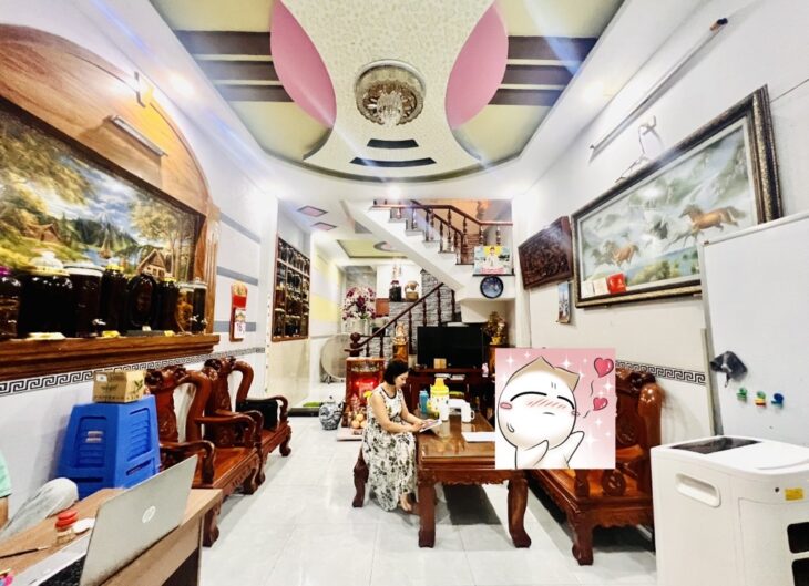 Nhà 4 Tầng Đúc BTCT Mới Đẹp – Oto Ngủ Trong Nhà – Đã Hoàn Công Đủ – Dưới 5 Tỷ – Quận 12.