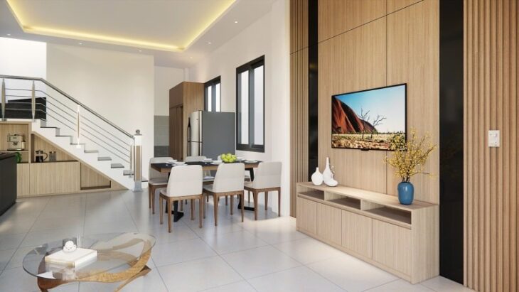 Căn hộ mặt tiền-cẩm Lệ 3 tầng – 8 phòng – Đầu tư siêu lợi nhuận- Dòng tiền 35 triệu / tháng – Giá