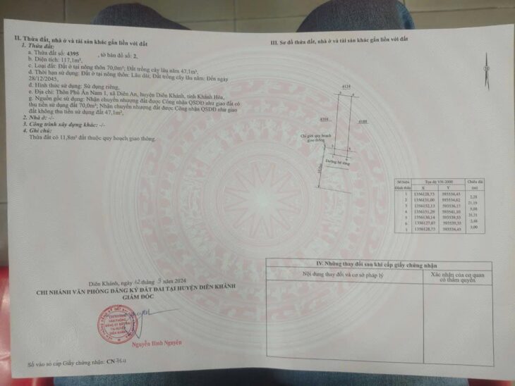 Nhanh tay sở hữu lô đất đẹp – Giá tốt nhất khu vực!”LÔ ĐẤT GIÁP KHU ĐÔ THỊ PHÚ ÂN NAM 2