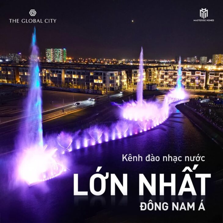 Căn hộ Global City Mở bán đợt 2 – Siêu phẩm Đối Diện TTTM lớn nhất Miền Nam và Kênh Đào Nhạc Nước