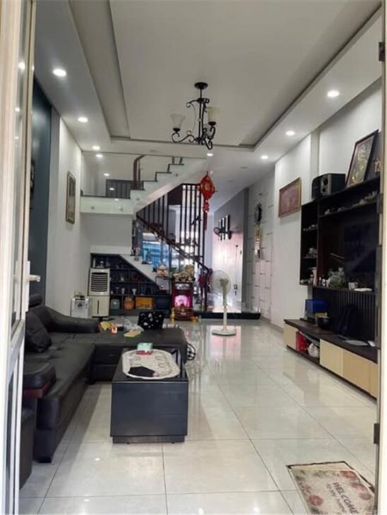 🔥🔥 Nhà 3 Tầng Mặt Tiền Bờ Kênh THẠNH XUÂN 24, Q12, dt 155m2 (5,5mx28m) Giá Tốt 6,xtỷ