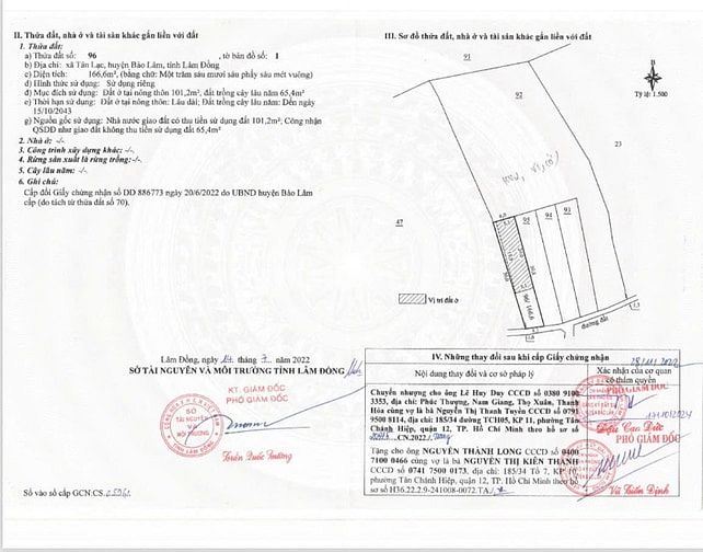 Chính chủ bán đất thổ cư 650tr/ lô MT đường nhựa Âu Cơ, TP Bảo Lộc, vị trí đắc địa đầu tư là thắng