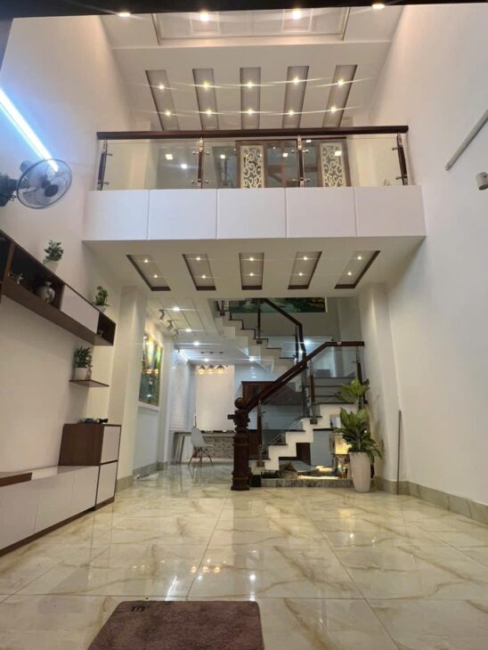 Nhà mới đón Tết chỉ 7.25 tỷ + HXH Đường số 4, Phường 16, Gò Vấp + Ngang 4×14, kết cấu 1 trệt, 1