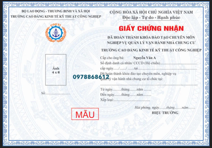 KHÓA HỌC QUẢN LÝ VẬN HÀNH NHÀ CHUNG CƯ ONLINE