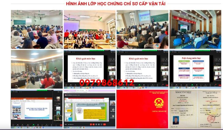 HỌC CHỨNG CHỈ SƠ CẤP QUẢN TRỊ ĐIỀU HÀNH VÀ KHAI THÁC VẬN TẢI