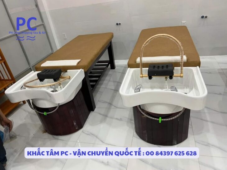 Gửi giường gội đi Mỹ bằng đường Biển tại Cần Thơ