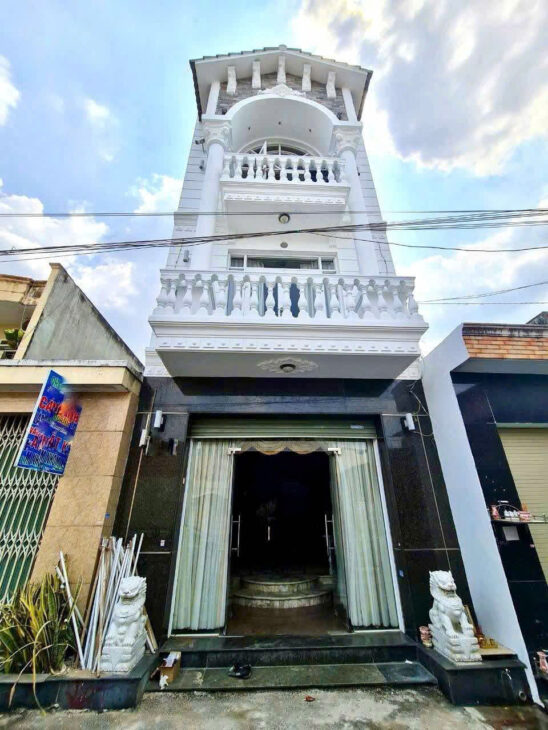 NGỘP – BIỆT THỰ 4 TẦNG 120M2 THIẾT KẾ KIỂU ÂU NGUYỄN ẢNH THỦ- 6PN 6WC HẼM XE TẢI CHỈ HƠN 5 TỶ