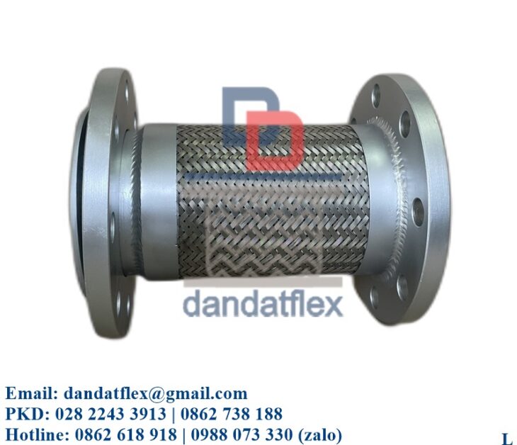 Flexible Hose, Khớp nối mềm ren công nghiệp, Ống nối mềm inox chịu nhiệt, khopnoimeminox