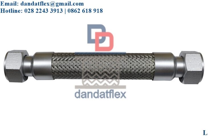 Flexible Hose, Khớp nối mềm ren công nghiệp, Ống nối mềm inox chịu nhiệt, khopnoimeminox