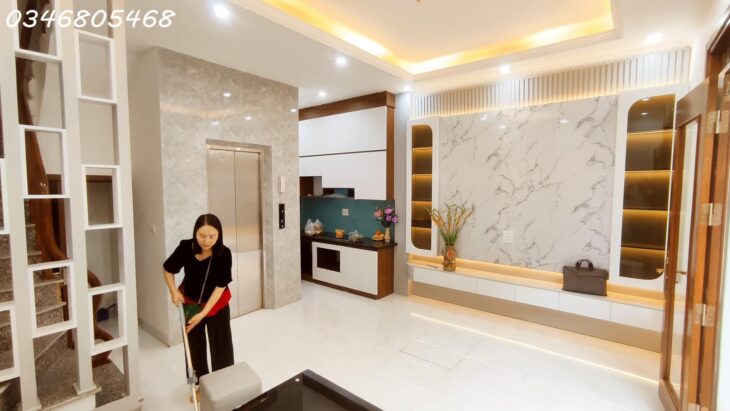 BÁN NHÀ RIÊNG, 7.4 tỷ, 34m2, 4PN + 5WC tại HOÀNG MAI, GIÁP BÁT, 6 TẦNG THANG MÁY, FULL NỘI THẤT