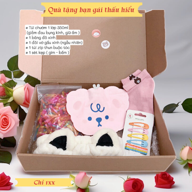 Quà tặng thấu hiểu bạn nữ giúp xoa dịu cơn đau bụng kinh