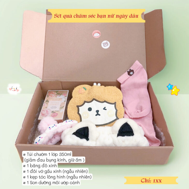 Quà tặng thấu hiểu bạn nữ giúp xoa dịu cơn đau bụng kinh