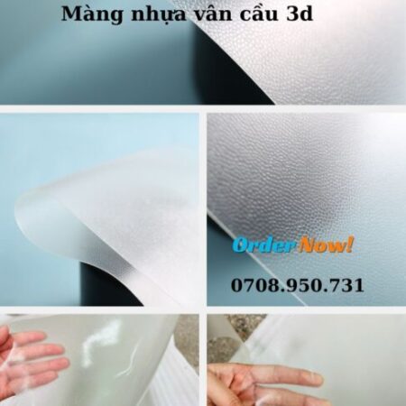 màng nhựa pvc trong dẻo vân hình cầu tại hải phòng