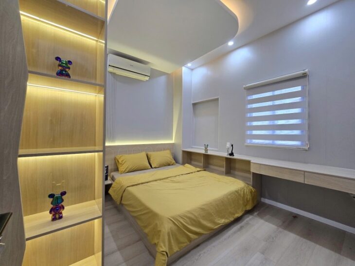 Nhà mới đón Tết, 3 tầng 3 PN,ngay Lê Duẩn, Full nội thất VIP, chỉ 3ty99