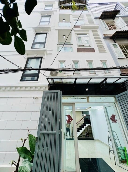 Hẻm ô tô NO TRANG LONG BÌNH THẠNH – 6 phòng cho thuê – nhà mới