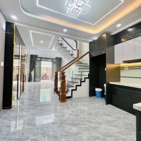 Nhà tiện xây mới hẻm xe hơi 6m, sổ vuông vức,Lạc Long Quân, Tân Bình, ngang 5.2m, 5 tầng, 6,2 Tỷ Tl