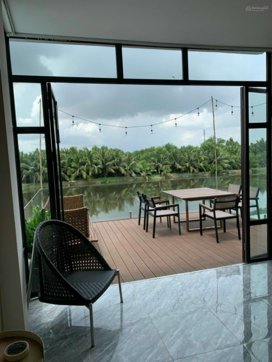 Nhà 4 tầng khu Compound riêng, view sông, công viên, sau lưng hồ nước cực Chill, full NT, chỉ 7tỷ95