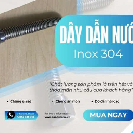 Lợi Ích Của Việc Sử Dụng Dây Dẫn Nước Inox 304 Trong Hệ Thống Cấp Nước