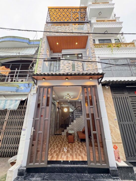 Bán nhà đẹp HXH Đ. Ni Sư Huỳnh Liên, P10, Q. Tân Bình, DT: 5m x 10m, Giá 3,9 tỷ TL